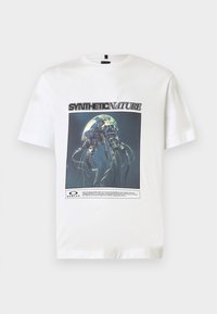 FUTURESCAPE JELLYFISH TEE - Majica kratkih rukava s printom - white