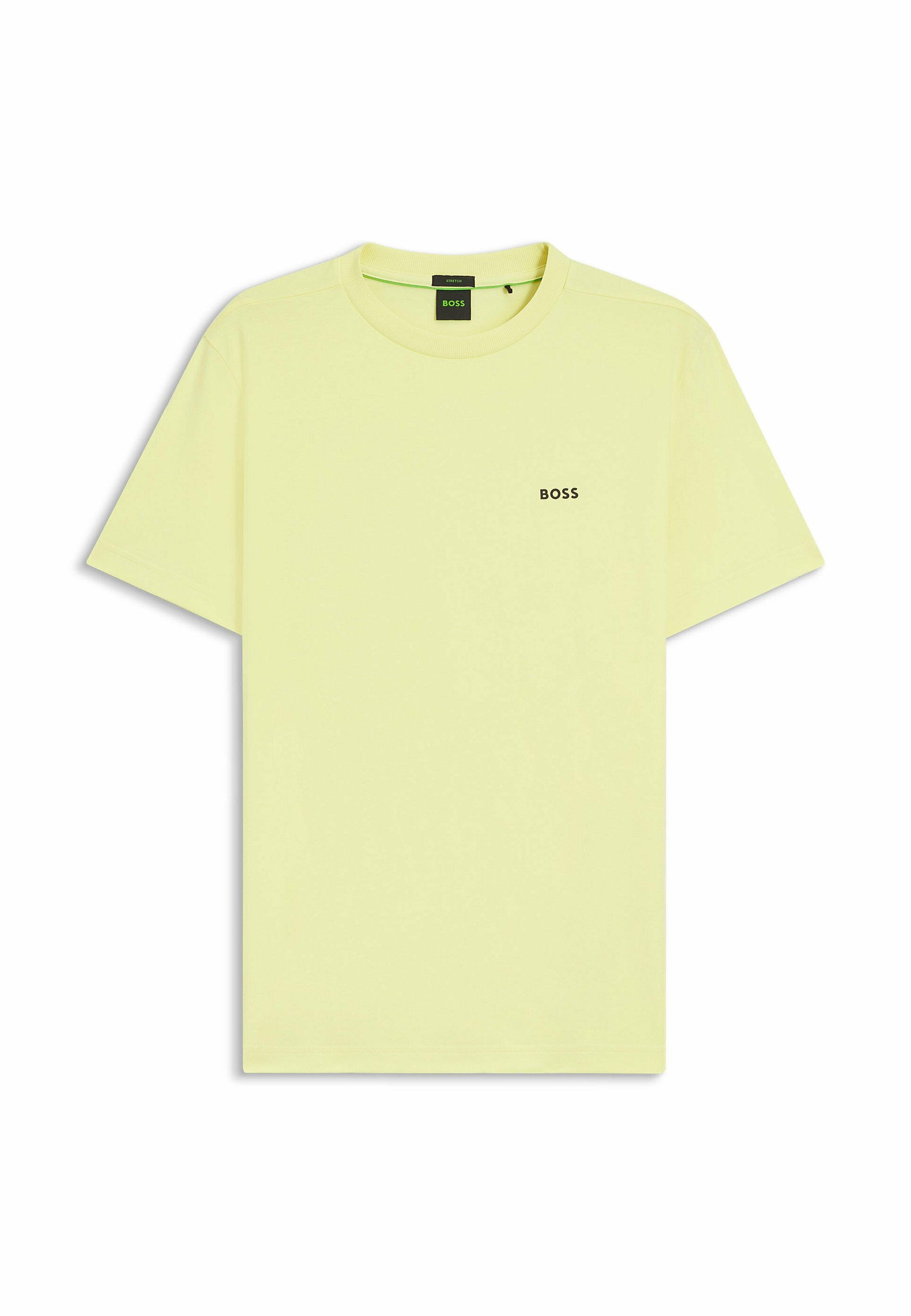 BOSS TEE - Basic T-shirt - open yellow eight/yellow - Zalando.co.uk