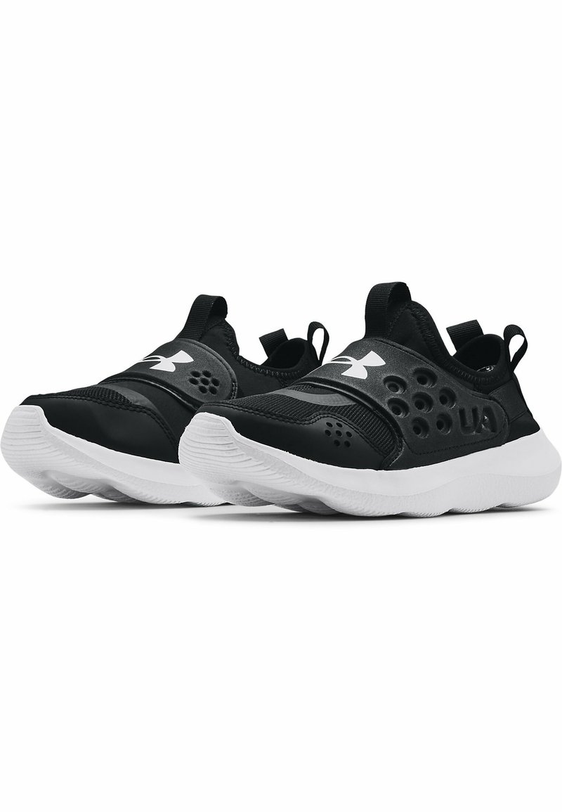 Kinder Klettschuhe | Under Armour VISUAL CUSHIONING UA BGS RUNPLAY Slipper black/schwarz - TV69091 Kinder Klettschuhe | Under Armour VISUAL CUSHIONING UA BGS RUNPLAY Slipper black/schwarz - TV69091