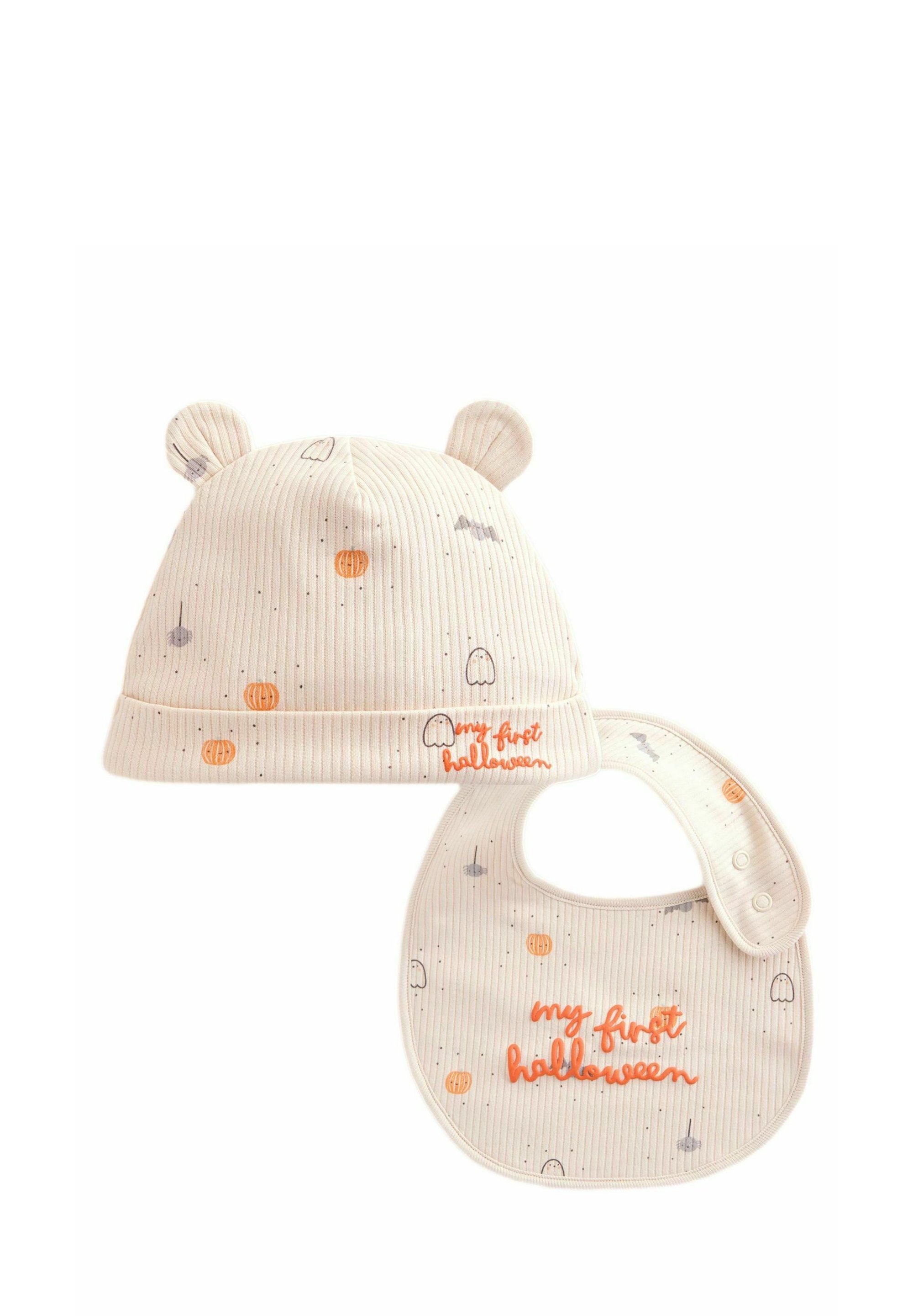 Déguisement Halloween Bébé Fille Citrouille - Barboteuse + Pantalon, 0-18 Mois, 95% Coton