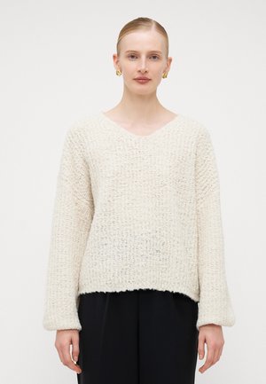 VMJULIETTE V NECK  - Strikkegenser - birch