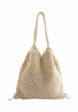 MACRAMÉ REGULAR FIT - Geantă de mână - beige