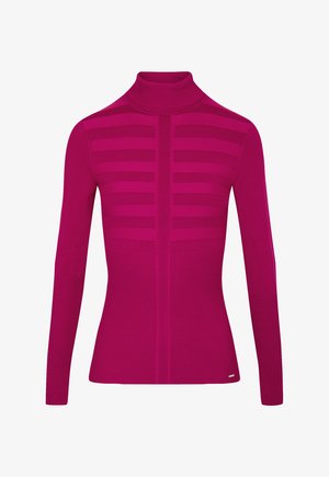 Morgan LONG SLEEVE TURTLENECK - Strickpullover - rose fonce