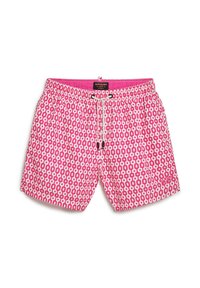 Niet geselecteerd, pink geo print