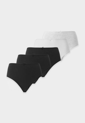 Anna Field by Zalando, 5 PACK - Nohavičky/Slipy - black/white/light grey