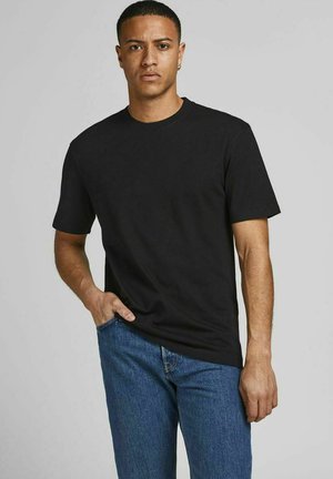 JJERELAXED O NECK - Basic T-shirt - black