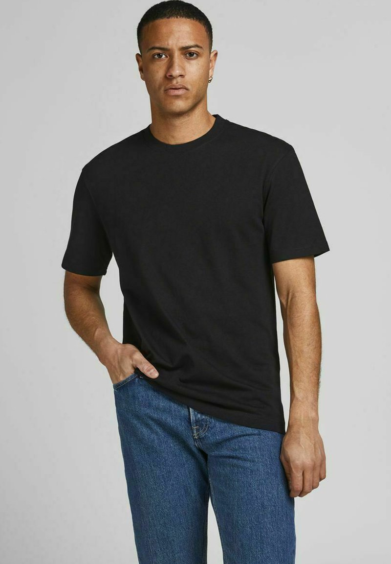 Jack & Jones SS O NECK NOOS - T-Shirt basic - black