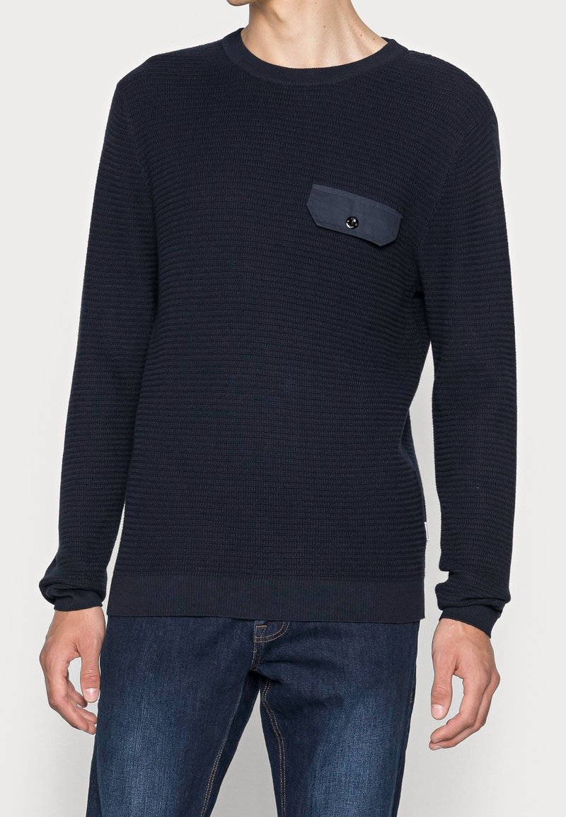 Jack & Jones Strickpullover - dark blue