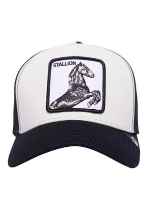 FARM STALLION - Gorra - white black