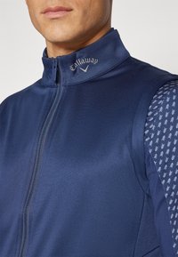 Callaway HIGH GAUGE VEST - Strukirani kaput - dark blue