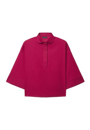 Calliope, CAMICIA TINTA UNITA - Camicetta - rosso india