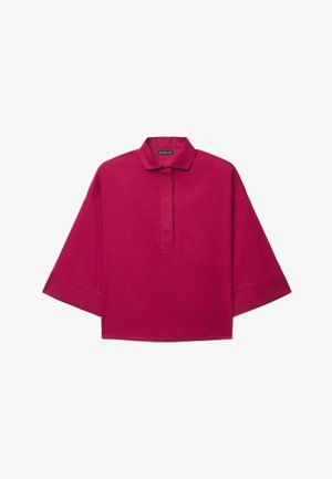 Calliope, CAMICIA TINTA UNITA - Camicetta - rosso india
