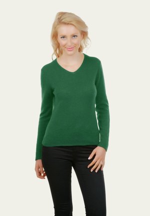COL V - Pullover - vert forêt