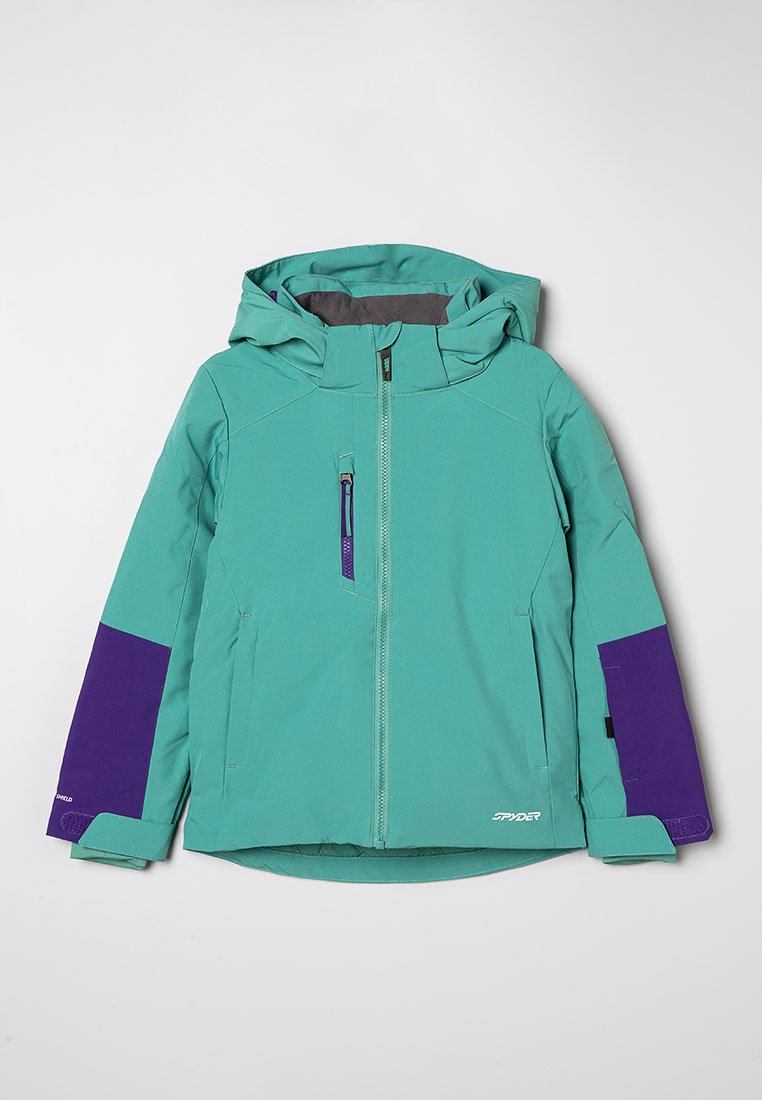 Spyder Ski jas turquoise