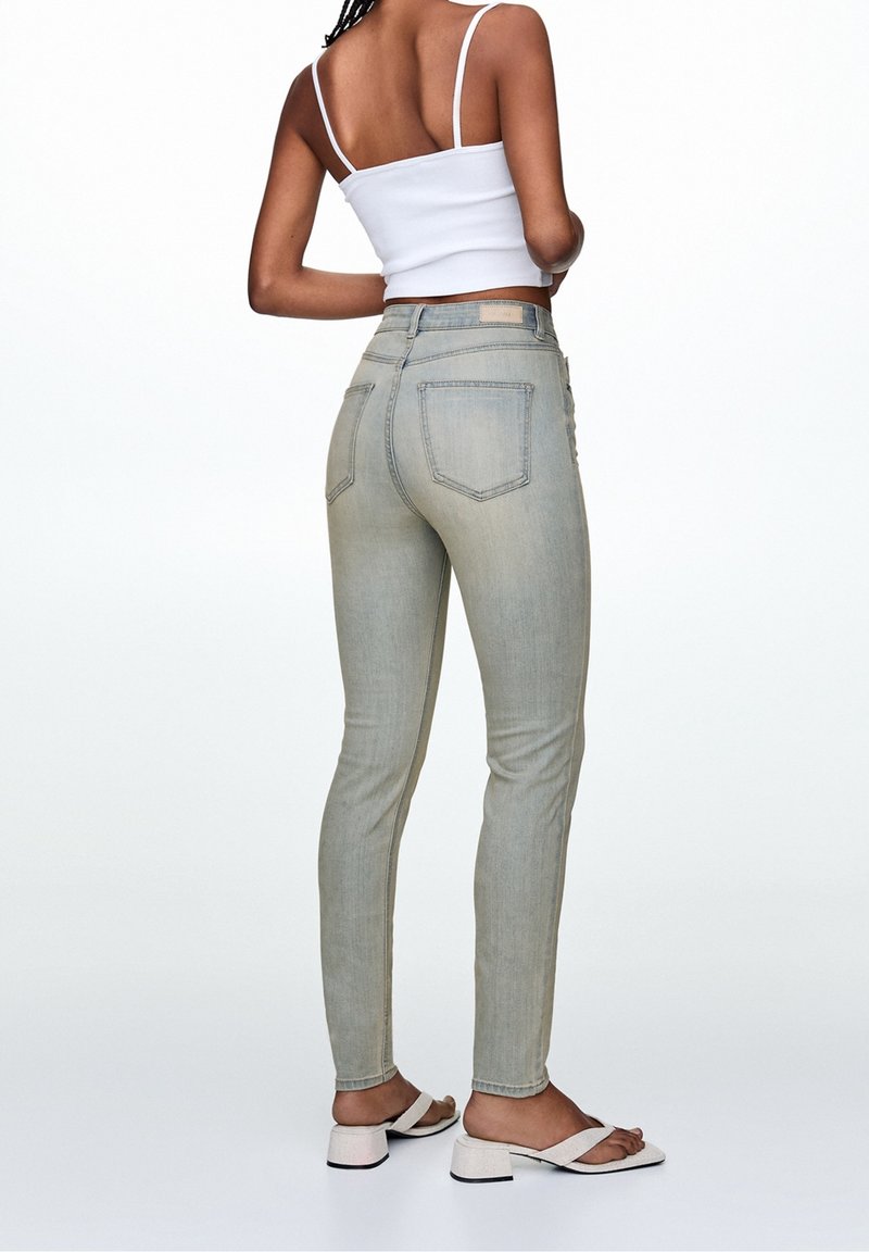 Jeans Skinny Délavé Indigo Pour Fille 12 Ans - Stretch, Marque New Look, Neuf Sans étiquette