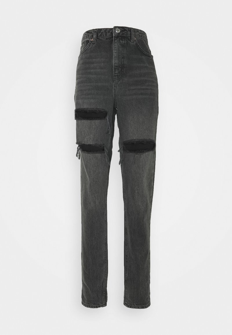 Topshop Tall Relaxed fit jeans zwart
