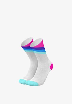 INCYLENCE, RUNNING GRADES - Sportsocken - blue pink