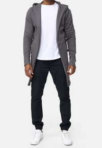 INDICODE JEANS Sweatjacke - dark grey