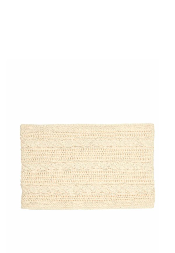 CABLE NECK COSY - REGULAR FIT - Schal - natural