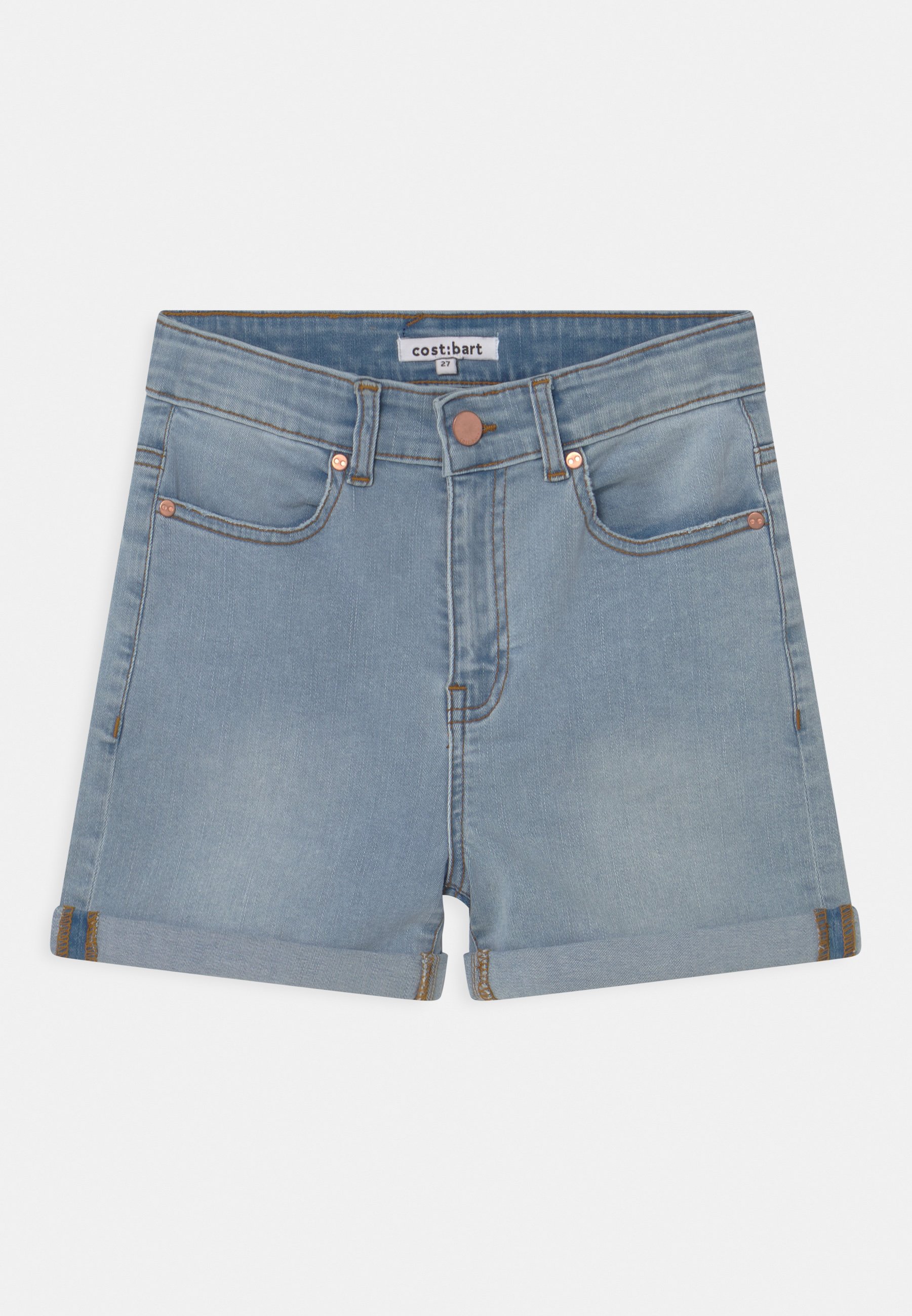 Cost:bart MOON - Denim shorts - light blue denim wash/light-blue denim -  Zalando.ie