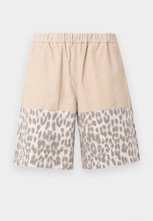 NOALIE - Pantaloni scurți din denim - taupe