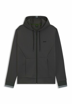 BOSS Zip-up sweatshirt - dark grey seven