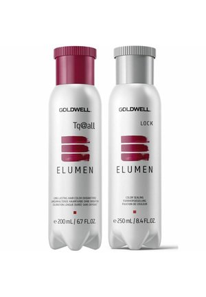 HAARFARBE  ELUMEN TQ@ALL (TÜRKIS) + LOCK VERSIEGLUNG SET HAARFARBE  ELUMEN TQ@ALL (TÜRKIS) + LOCK VERSIEGLUNG SET - Hair set - türkis
