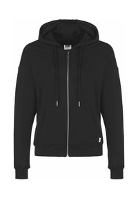 Urban Classics TERRY ZIP - Zip-up sweatshirt - black