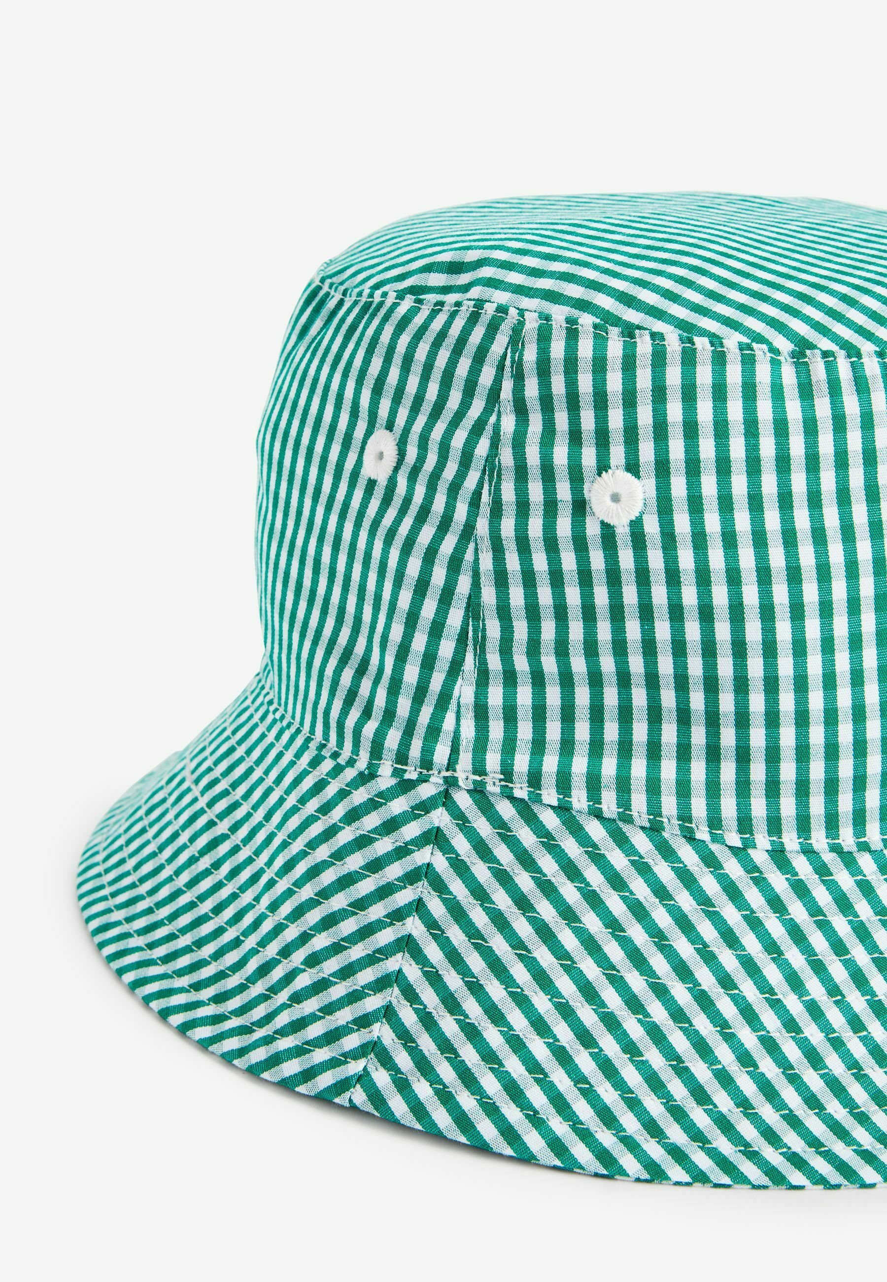 Next GINGHAM BUCKET - Hat - green 