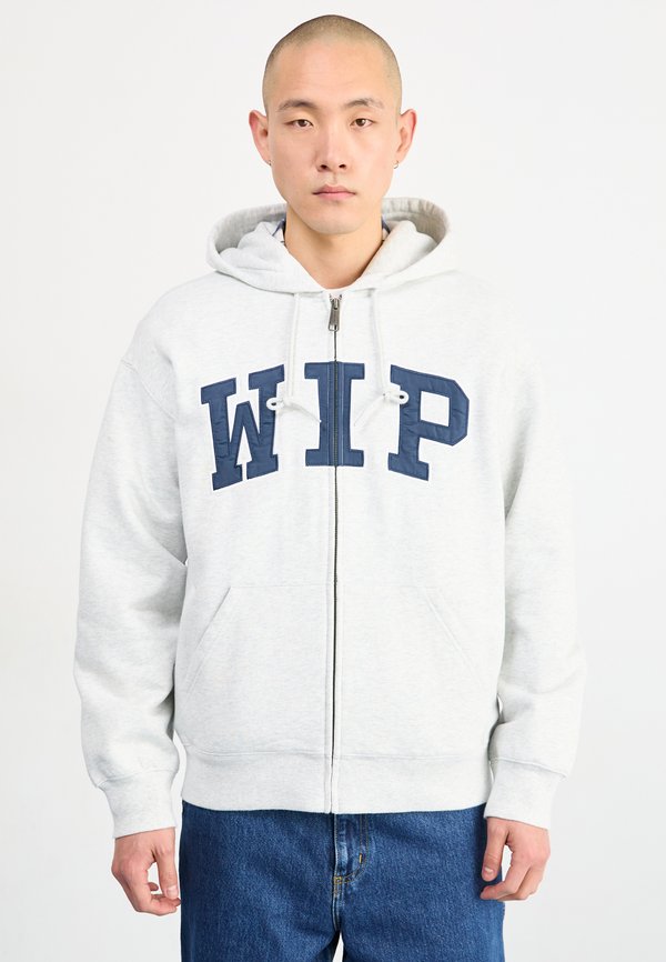 HOODED WIP  - Hoodie - ash heather