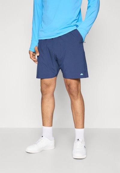 Short Ellesse Homme Blanc – Taille L (9 Pouces) – Léger, Sèche Vite, Poche – Gym, Running, Tennis