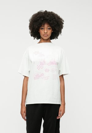 LUAU HERITAGE TEE - T-shirt imprimé - optical white