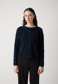 Mos Mosh CARDIGAN - Kardiganas - salute navy