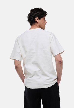 Monoprix, T-shirt basique - ecru