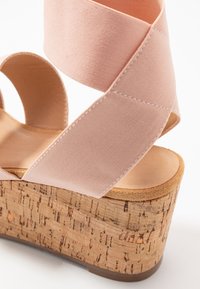 Steven New York KEASHA - Platform sandals - blush