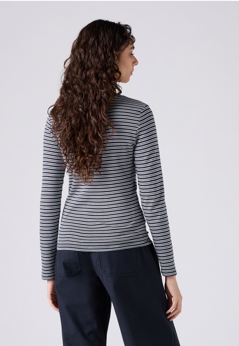 Levi's® ESSENTIAL TEE - Top s dlouhým rukávem - mila stripe peacoat