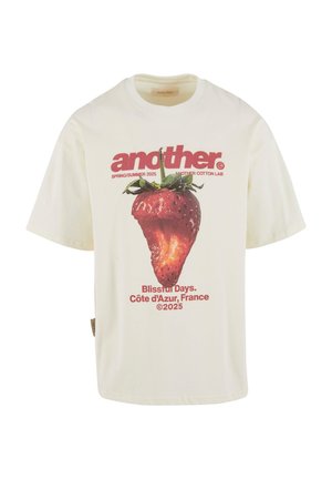 Print T-shirt - white