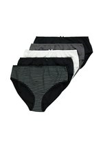 Ulla Popken 3 ER PACK - Slip - black/nero