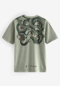 Next GRAPHIC - Majica kratkih rukava s printom - green tattoo print