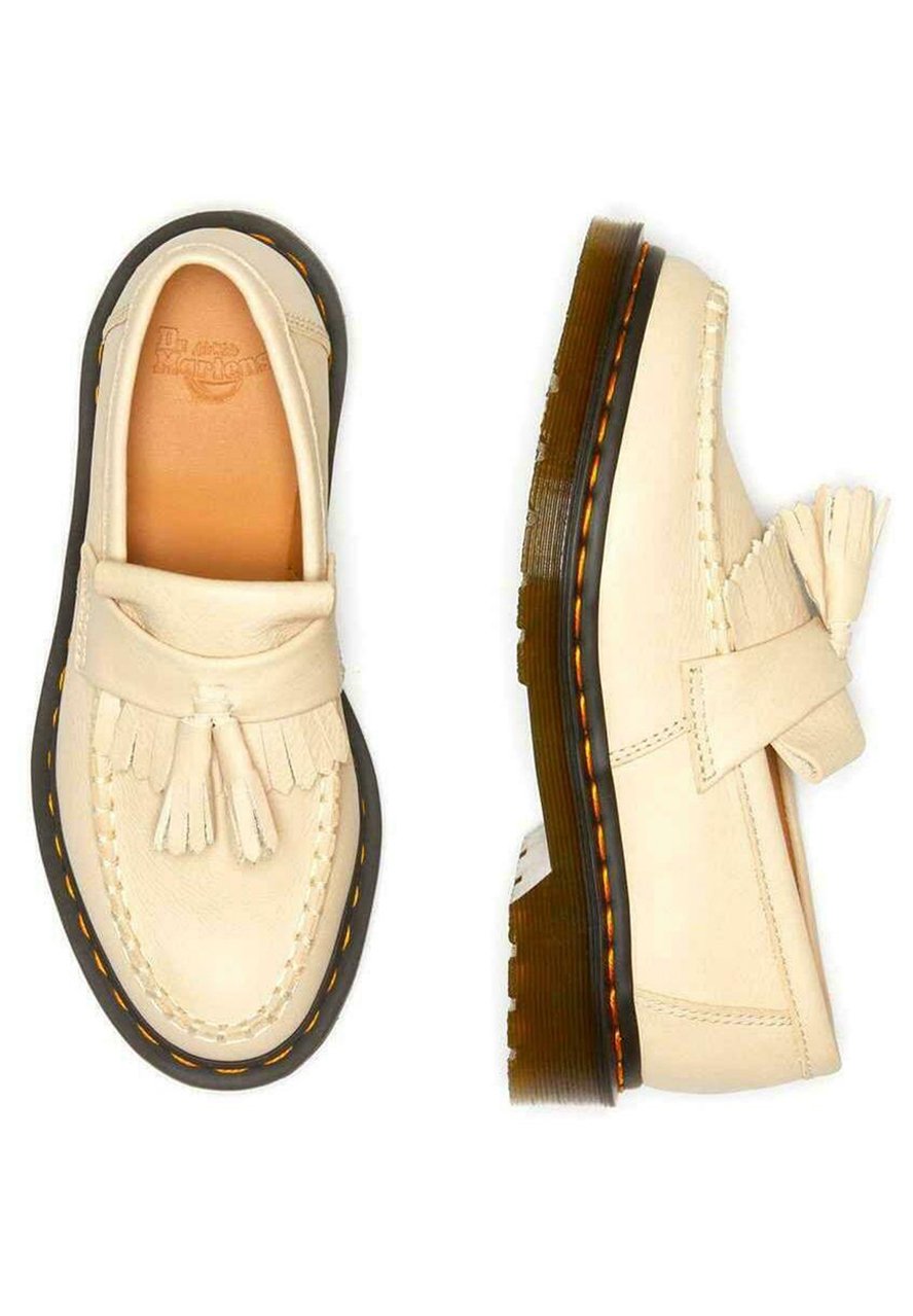 Dr. Martens ADRIAN PARCHMENT VIRGINIA - Slip-ons - beige - Zalando