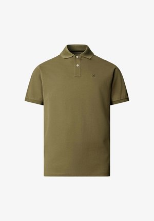 Hackett London, HACKETT LONDON POLO SHIRT SLIM FIT LOGO - Poloshirt - olive green