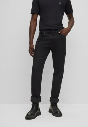 BOSS Jeans straight leg - black