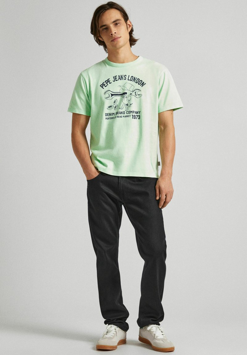 Pepe Jeans T-shirt print groen