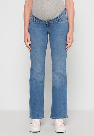 OLMLANA - Flared Jeans - light blue denim