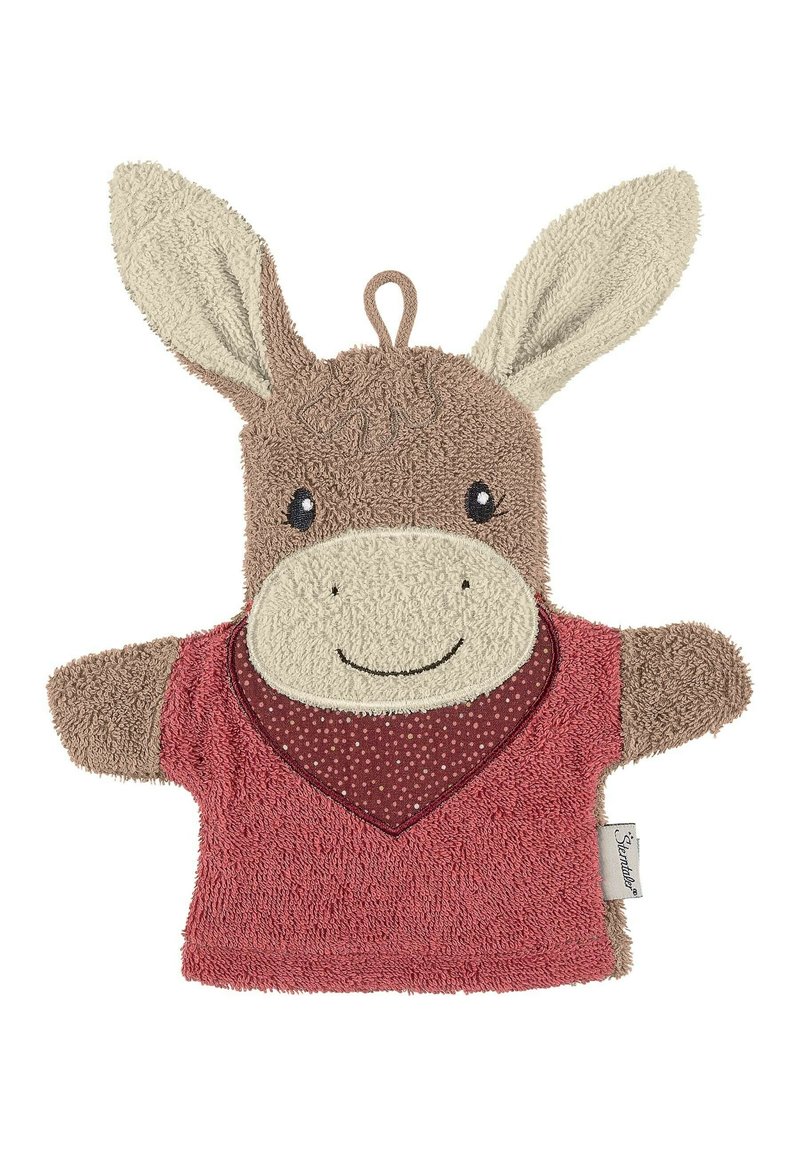 Sterntaler WASCHHANDSCHUH EMMILY - Geschenk zur Geburt - hellrot