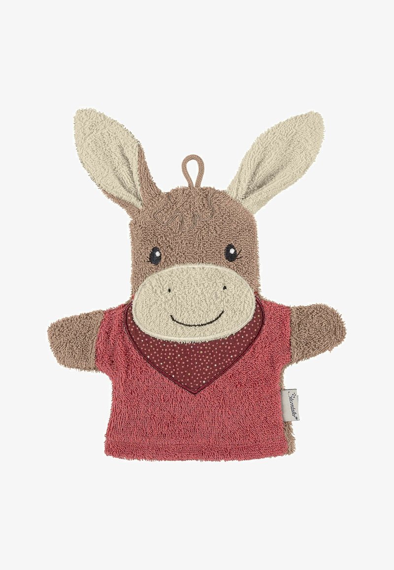 Sterntaler WASCHHANDSCHUH EMMILY - Geschenk zur Geburt - hellrot