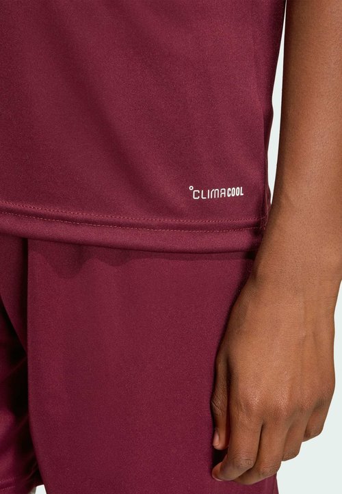 adidas PERFORMANCE ENTRADA26 JERSEY KIDS - Camiseta estampada - team maroon white — photo 4