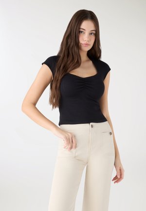 T-shirt con stampa - nero