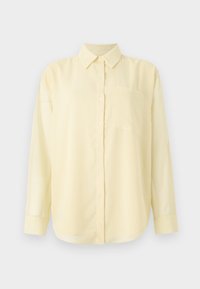 ROLL SLEEVE UTILITY POCKET - Button-down blouse - sunlight
