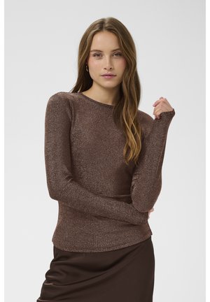 Saint Tropez NORIA - Strickpullover - dark oak